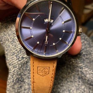 Men's BENYAR leather wrist watch